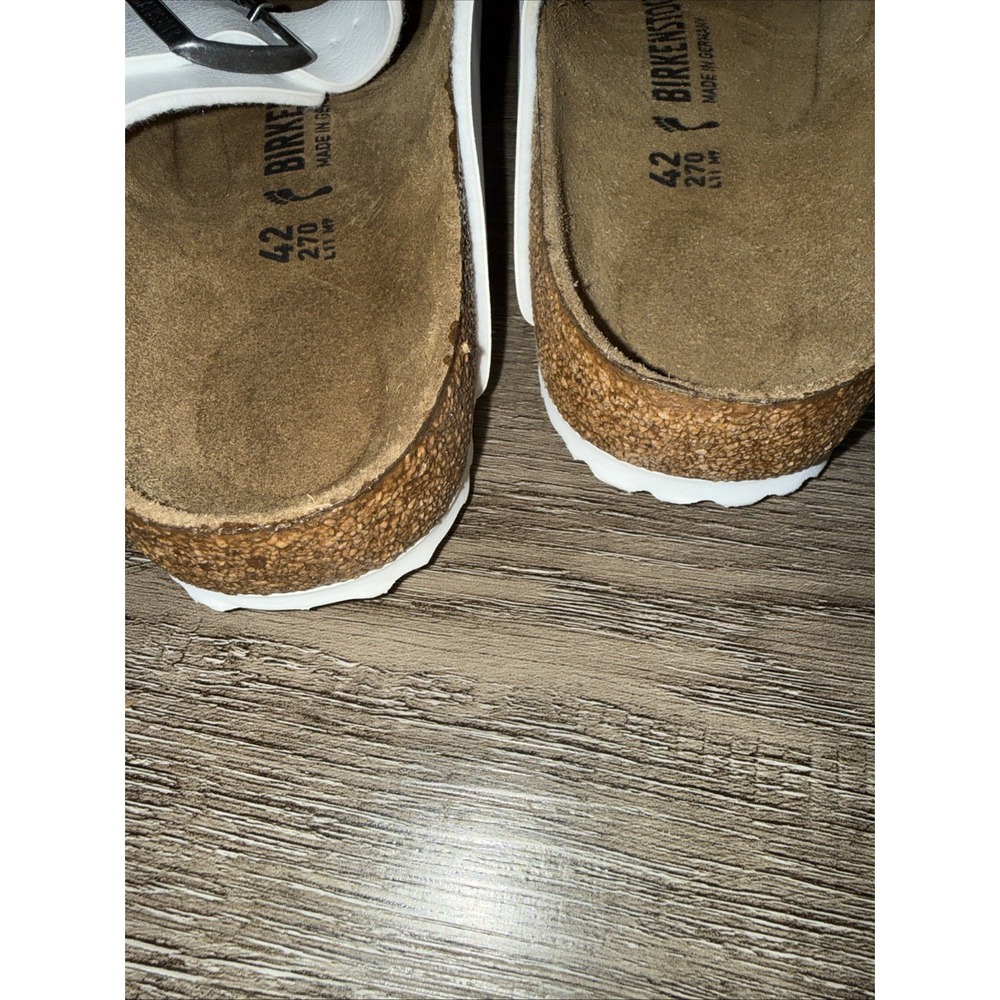 Birkenstock ARIZONA White 42 Women's 11 - Picture 7 of 7